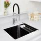 Blanco Liven Dual Mount Laundry Sink in Coal Black, , large