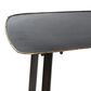 Uma Enterprises Modern Accent Table in Black and Gold (Set of 2), , large