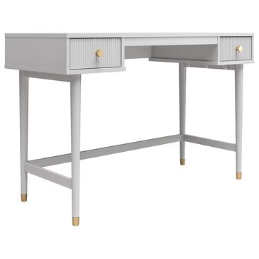 DHP Elizabeth Writing Desk in Dove Gray, , large