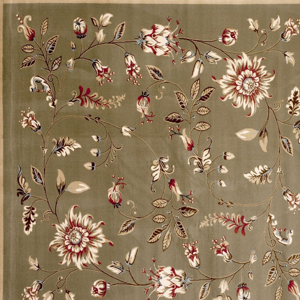 Safavieh Lyndhurst LNH552 8&#39; x 11&#39; Green and Multicolor Area Rug, , large