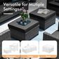 HOMLUX 6-Piece Outdoor Furniture Set in Dark Gray, , large