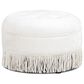 Jennifer Taylor Home Yolanda Standard Ottoman in Almond White and Ivory, , large
