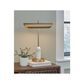 Ashley Rowleigh Metal/Marble Desk Lamp, , large