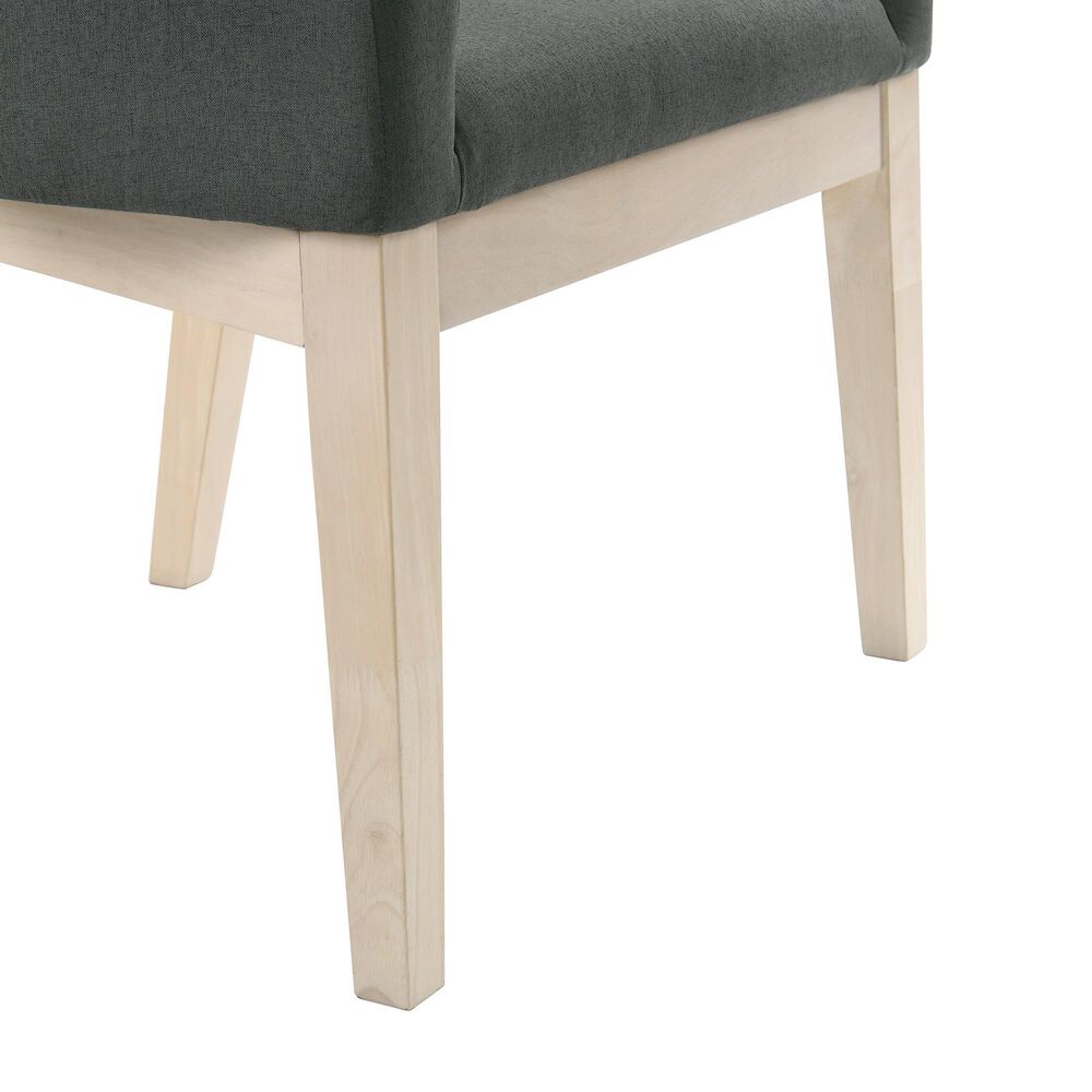 HOMLUX Barrel Accent Chair in Gray (Set of 2), , large