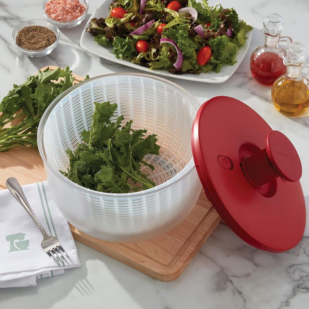 KitchenAid Universal Salad Spinner in Empire Red, , large