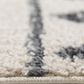 Amer Rugs Aspen 2" x 3" Cream and Black Area Rug, , large