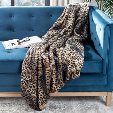 Safavieh 50" x 60" Throw in Leopard, , large