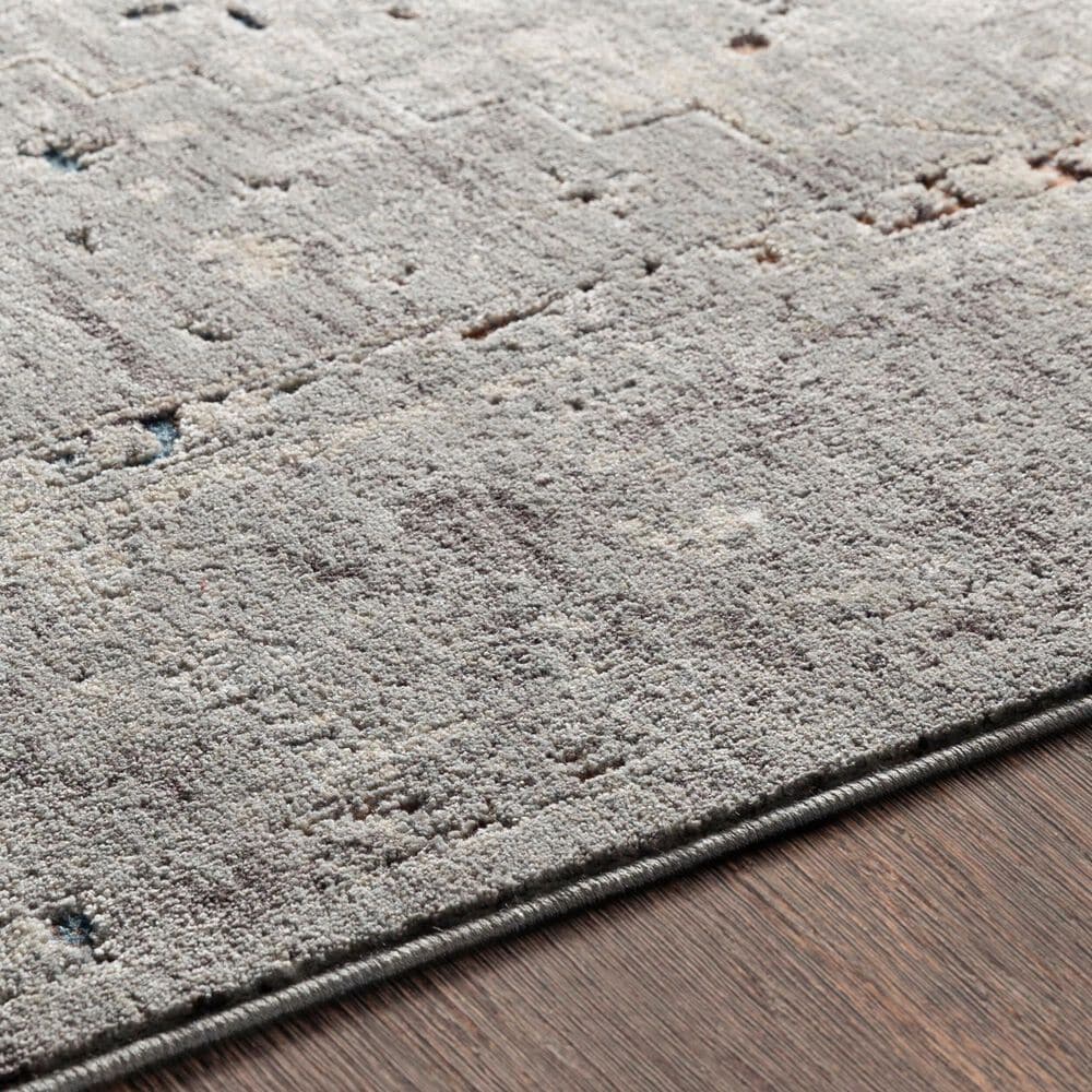 Surya Presidential PDT-2311 Dusty Sage, Gray, Charcoal, Ivory, Wheat, Ice Blue, Blue, Light Olive, Saffron and Orange 11&#39;6&quot; x 15&#39;6&quot; Area Rug, , large