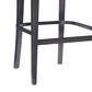 Linon Home Decor Blairmont Bar Stool in Deep Brown Stain, , large