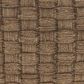 Saro Waffle Weave 20" Square Throw Pillow in Natural, , large