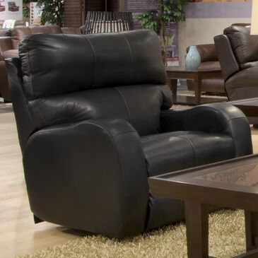 Catnapper Angelo Power Recliner with Power Headrest in Black, , large