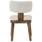 Jofran Auden and Tate 5-Piece Dining Table Set in Chestnut, , large