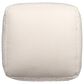 L.R. Home Boucle Ottoman in Ivory, , large
