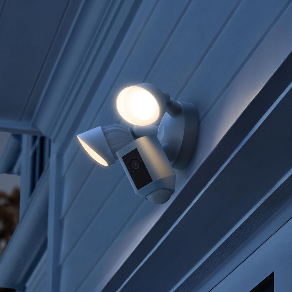 Ring Floodlight Cam Wired Plus in White, , large
