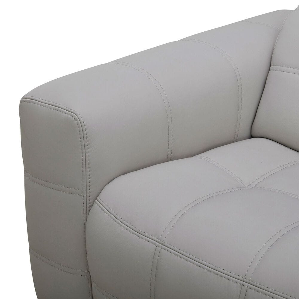 Interlochen 6-Piece Leather Power Reclining Sectional with Power Headrests in Bowden Frost, , large