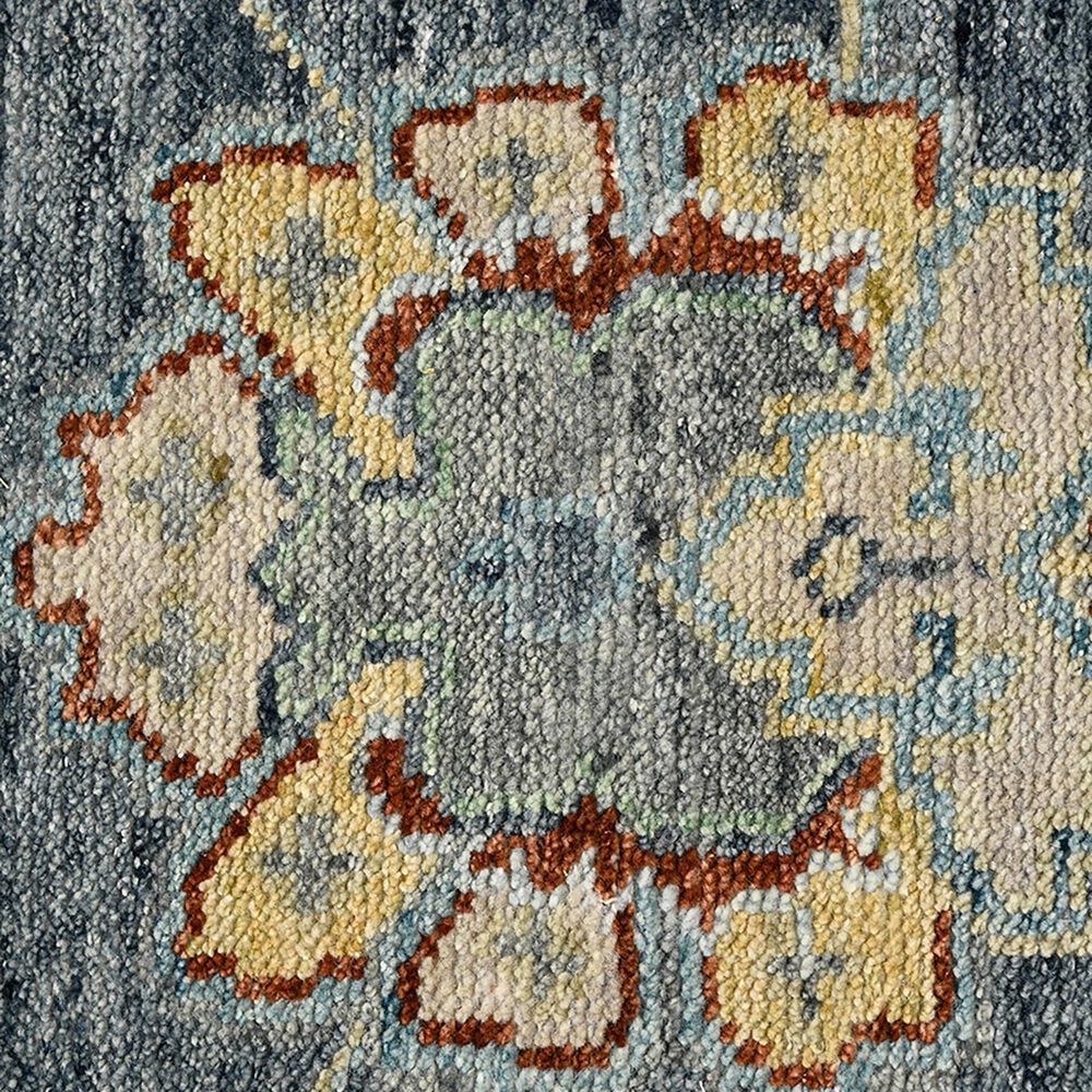Amer Rugs Jaigarh 2&#39; x 3&#39; Denim and Slate Area Rug, , large