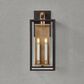Troy Lighting Arnold 10" 2-Light Exterior Wall Sconce in Patina Brass and Textured Bronze, , large