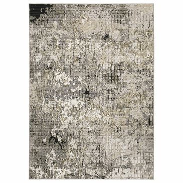 Oriental Weavers Nebulous Greyout 7"10" x 10"10" Grey Area Rug, , large