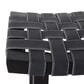 Maple and Jade Handmade Woven Kitchen Bar Stool in Matte Black, , large