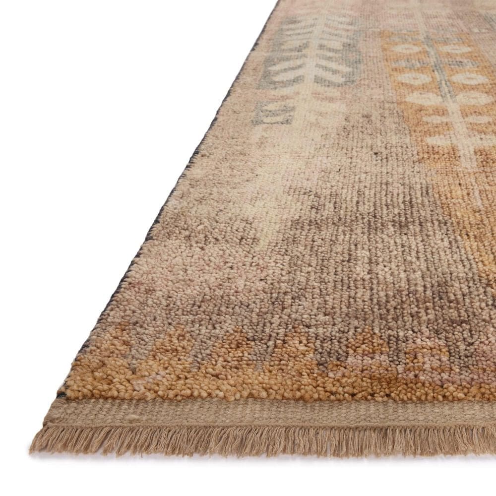 Loloi Granada Taupe and Sunrise 7&#39;9&quot; x 9&#39;9&quot; Area Rug, , large