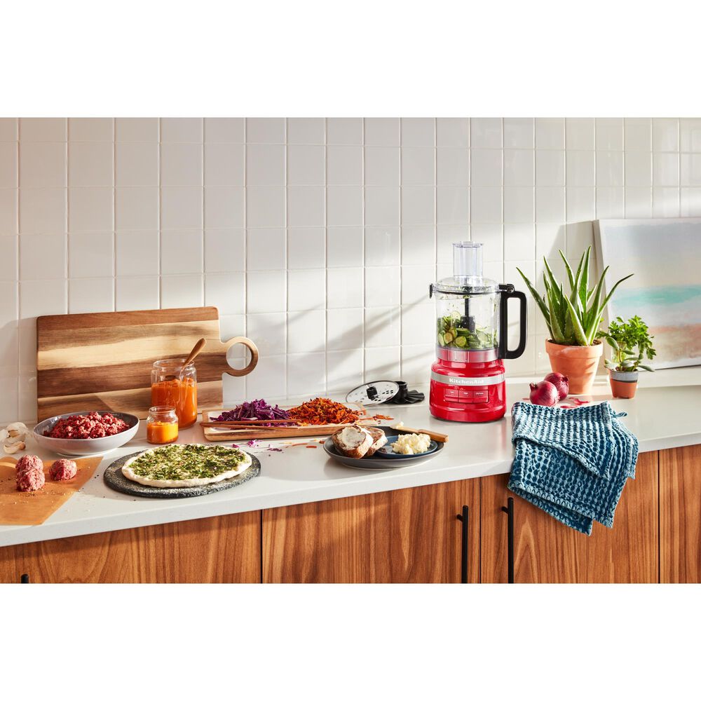 KitchenAid 9 Cup Food Processor in Empire Red, , large
