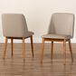 Baxton Studio Lavin Side Chair in Walnut Light Brown (Set of 2), , large