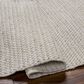 Surya Reika REK-2307 2" x 3" Light Gray, Charcoal and White Area Rug, , large