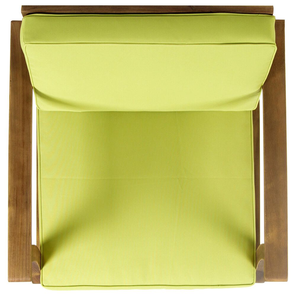 Hearth and Haven Perla Patio Club Chair with Cushions in Green, , large