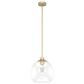 Hunter Xidane 1-Light Large Pendant in Alturas Gold, , large