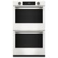 KitchenAid 30" Smart Double Wall Oven with Assisted Cook Cycles in Porcelain White, , large