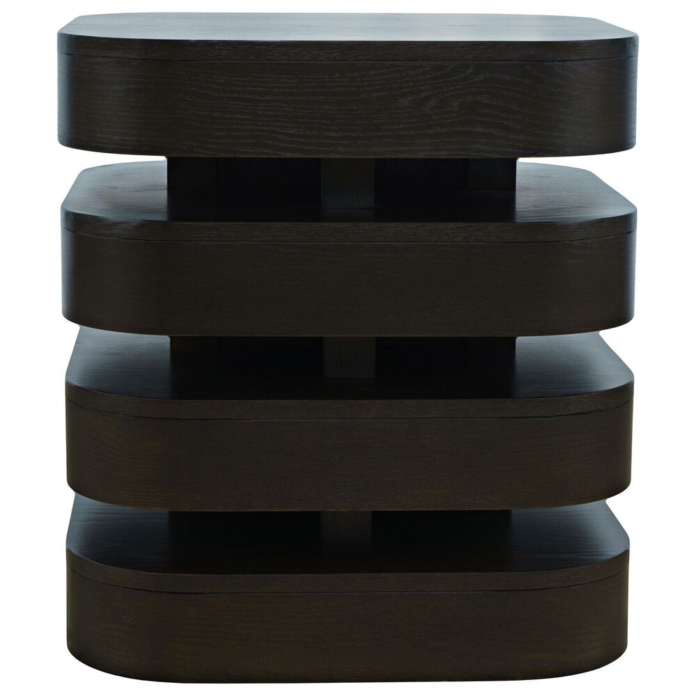 Waltham Brix Square End Table in Espresso, , large