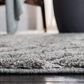 Safavieh Martha Stewart Lucia Shag MSR0782H 4" x 6" Dark Grey and Light Grey Area Rug, , large