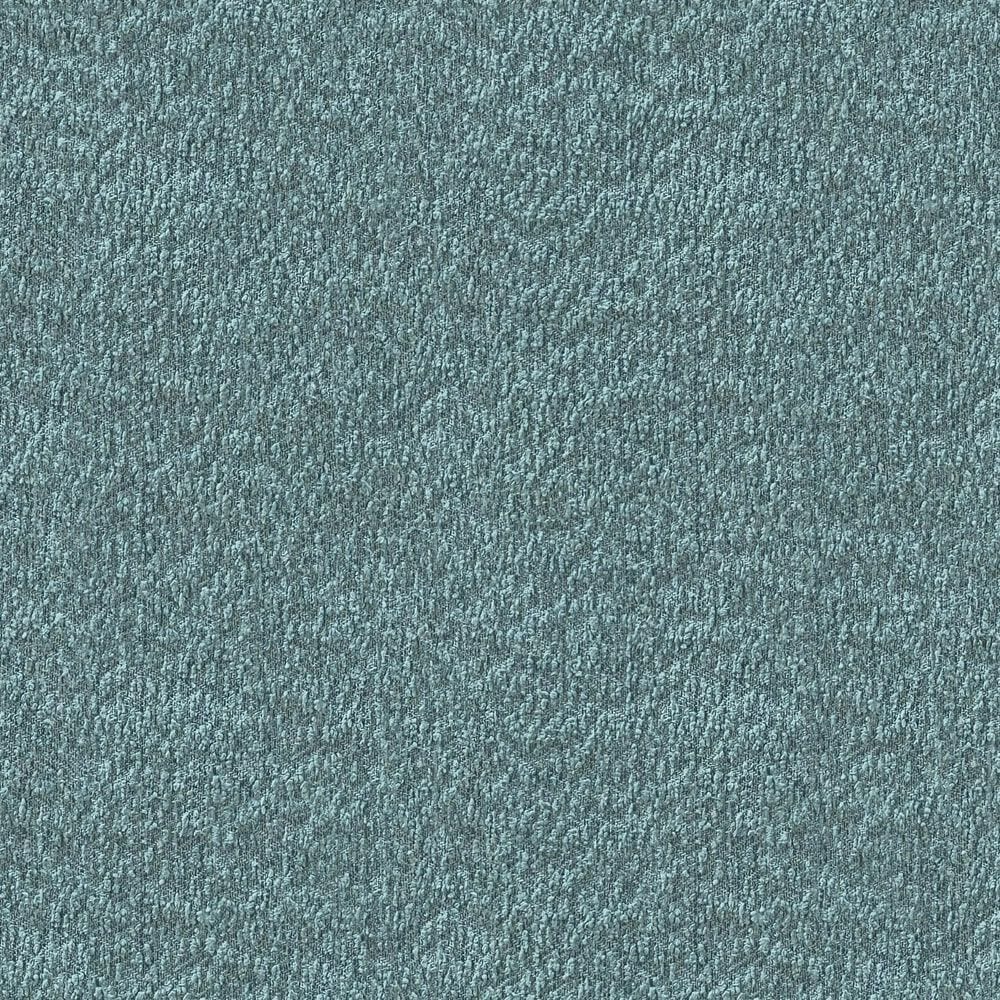 Richlands Furniture Demore King Platform Bed with Light Aqua Blue Upholstery in Black, , large