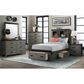 Mayberry Hill Wade 4-Piece Twin Storage Bedroom Set in Gray, , large