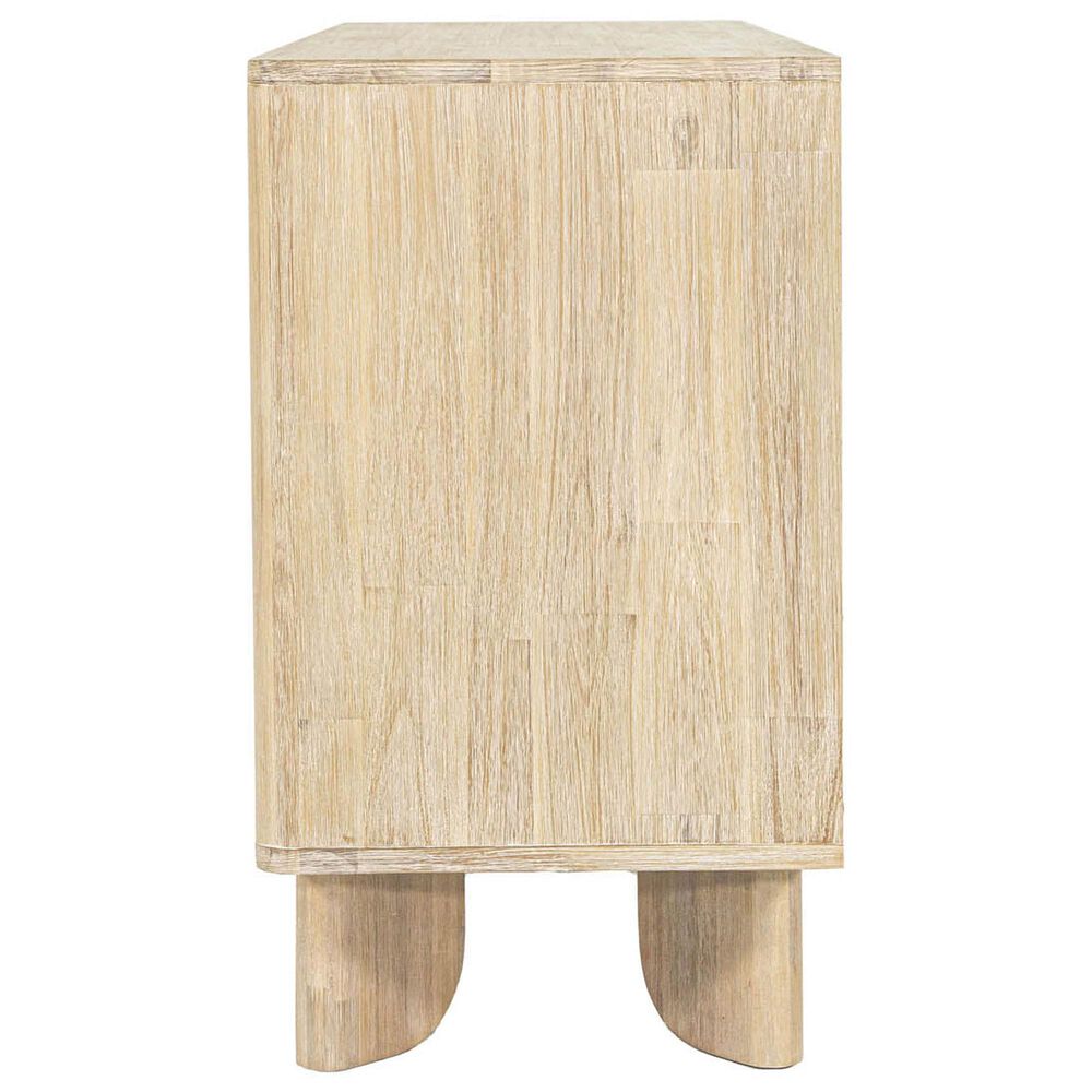 LH Imports Haru 3-Drawer Sideboard without Hutch in Sand Wash, , large