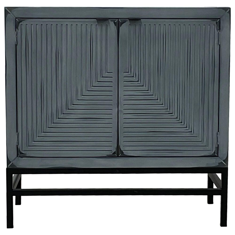 Woodland & Co Joyce Accent Cabinet in Shadow Blue, , large
