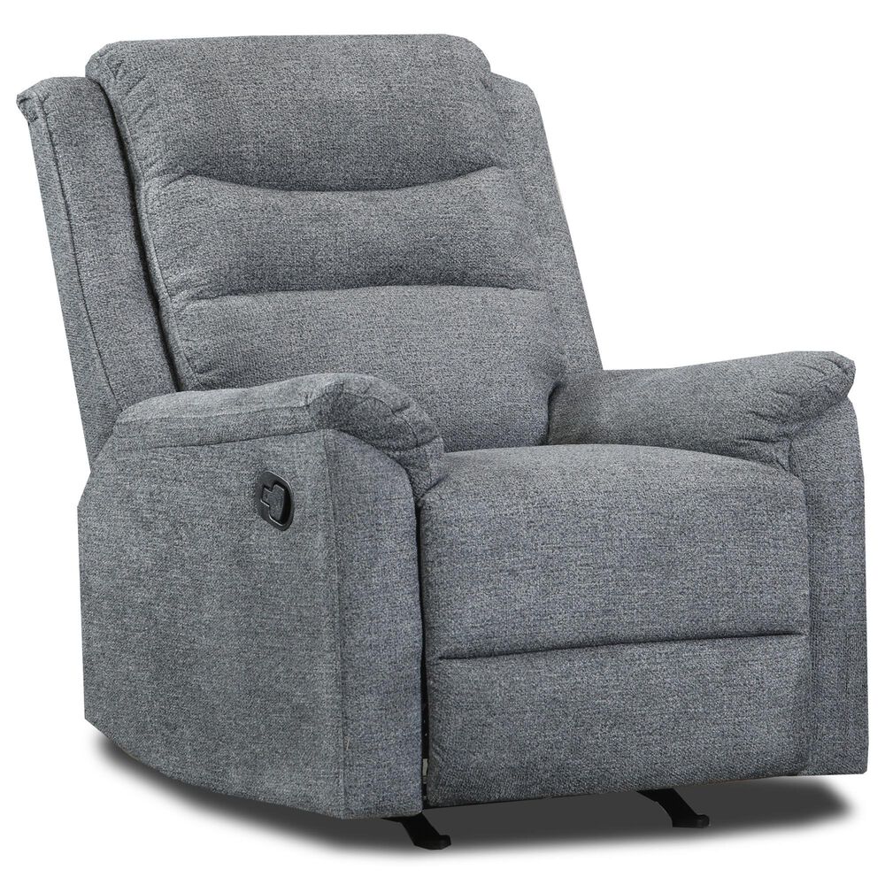 Peak Living Rocker Recliner in Slate, , large