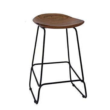 Waltham Nature"s Edge Backless Counter Height Stool in Light Chestnut, , large