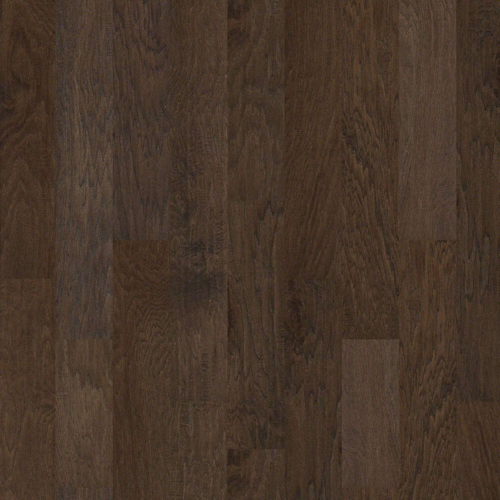Shaw Epic Plus Riverstone 6 3/8" Espresso Hickory Hardwood, , large