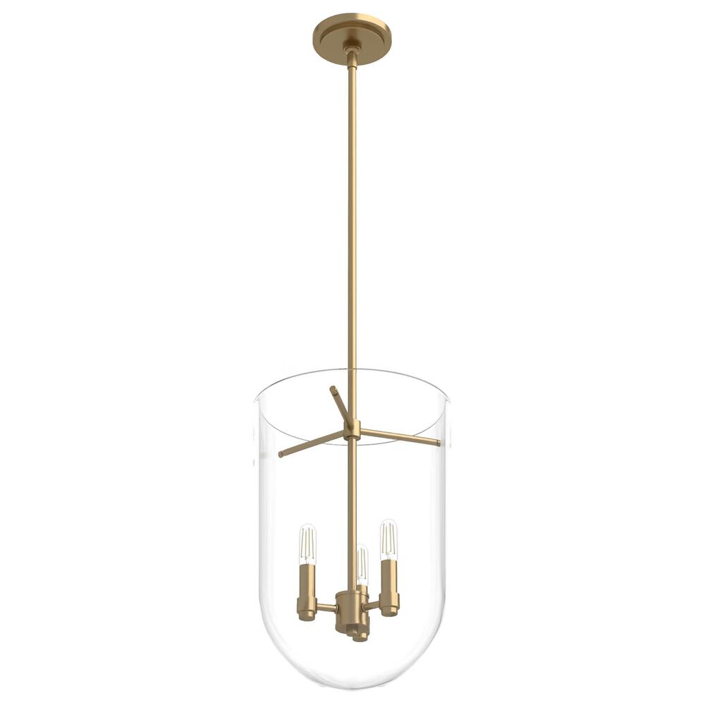 Hunter Sacha 3-Light Cloche Pendant in Alturas Gold, , large