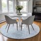 Dalyn Rug Company Lazio 8" Round Blue Area Rug, , large