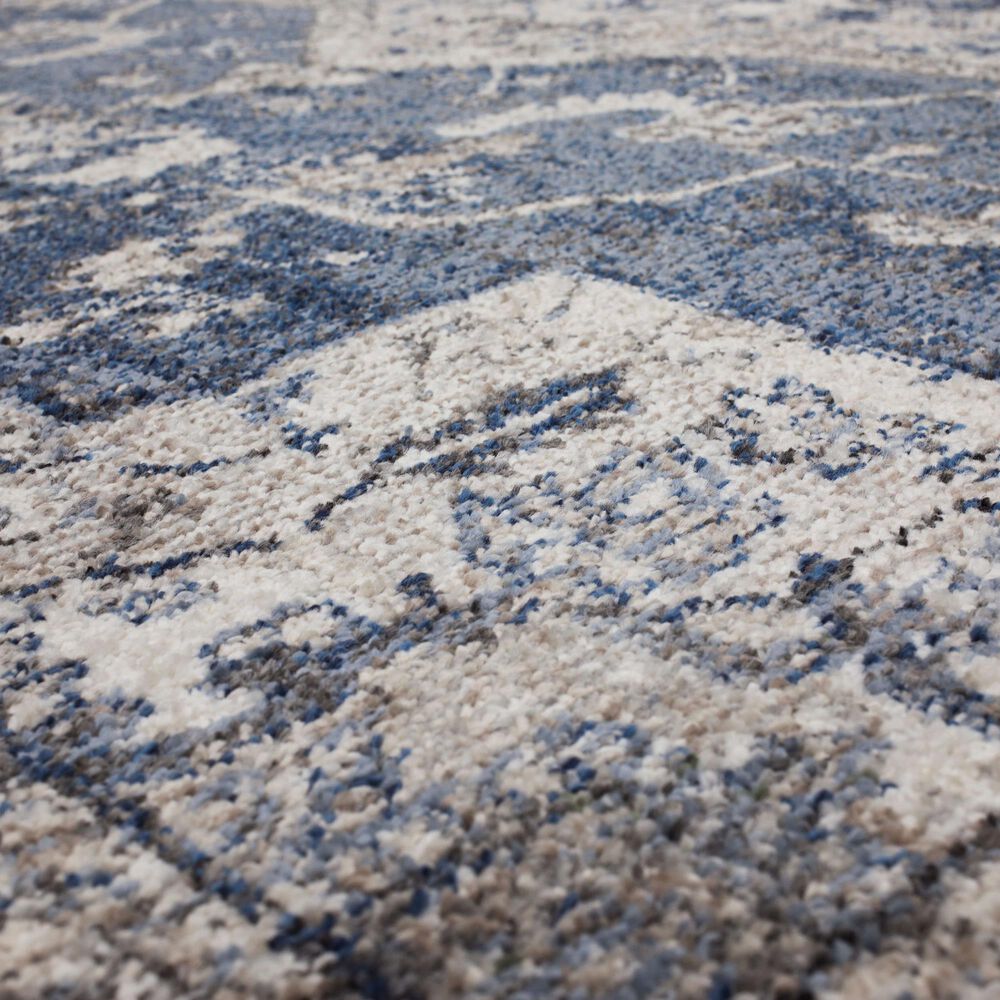 Mohawk Whimsy R1108 Denim Blue 5'3" x 8' Area Rug, , large