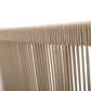 Hearth and Haven Cordoba Outdoor Dining Chair with Yellow Rope in Beige (Set of 2), , large
