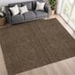 Dalyn Rug Company Soft Essentials Solid Chocolate 5" x 7"6" Area Rug, , large