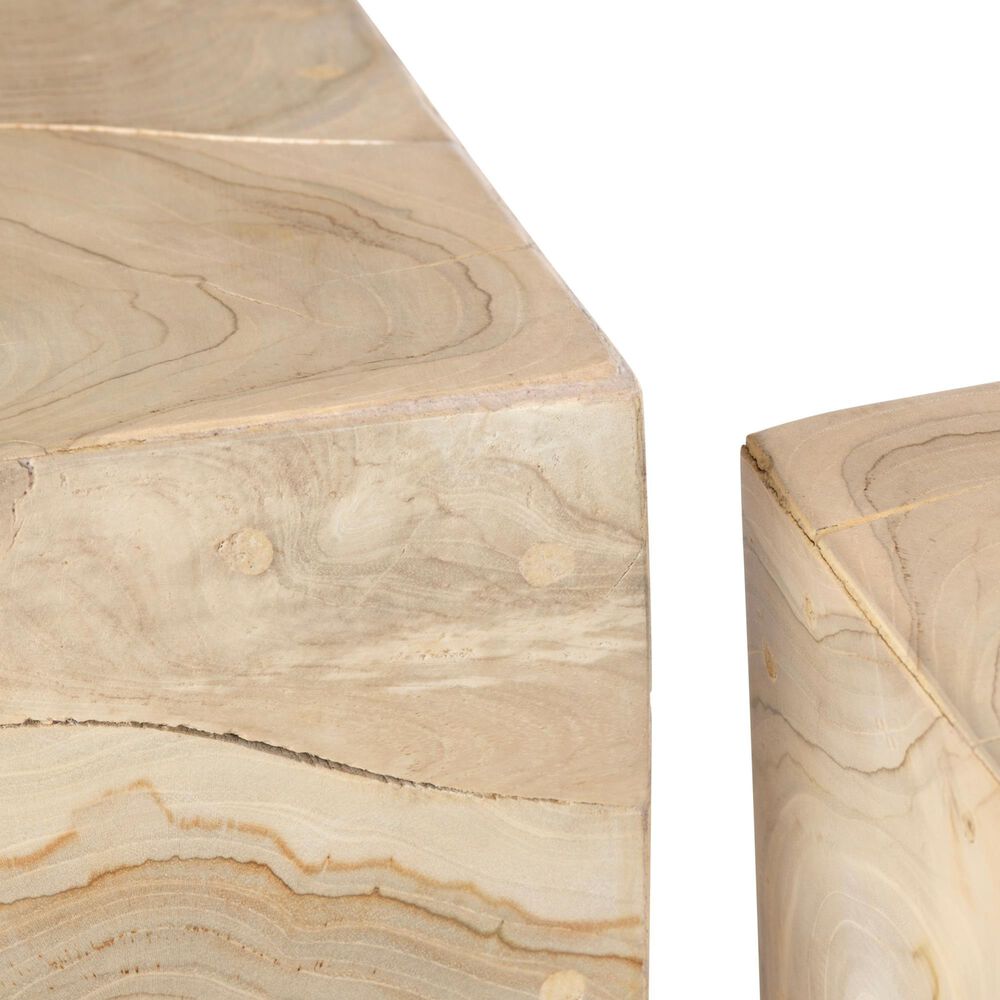 Slatehouse Jackson 2-Piece Pedestal Set in Natural, , large