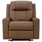 Ashley Mackmenville Manual Zero Wall Recliner in Caramel, , large