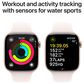 Apple Watch Series 10 GPS 46mm Rose Gold Aluminum Case with Light Blush Sport Band - M/L, , large