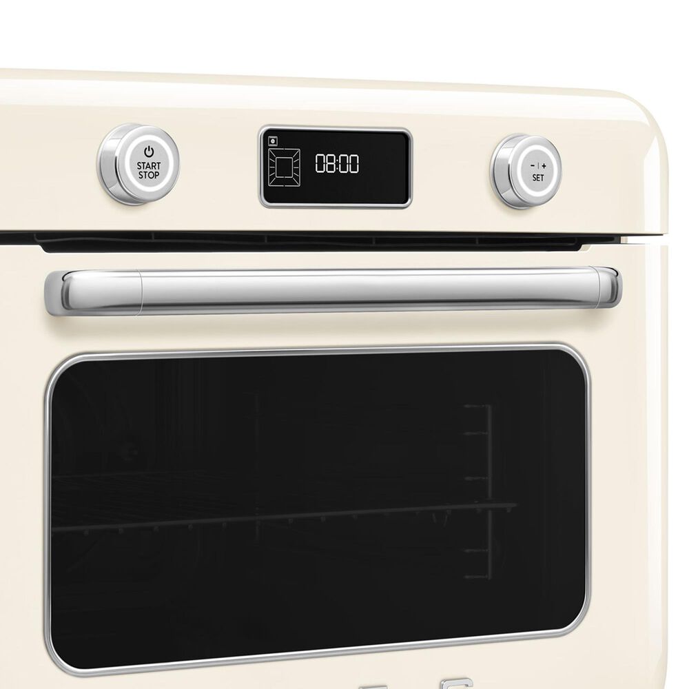 SMEG 1.06 Cu. Ft. Countertop Combi Steam Oven in Cream, , large