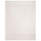 Safavieh Micro-Loop Southwestern 8" x 10" Gray and Ivory Area Rug, , large