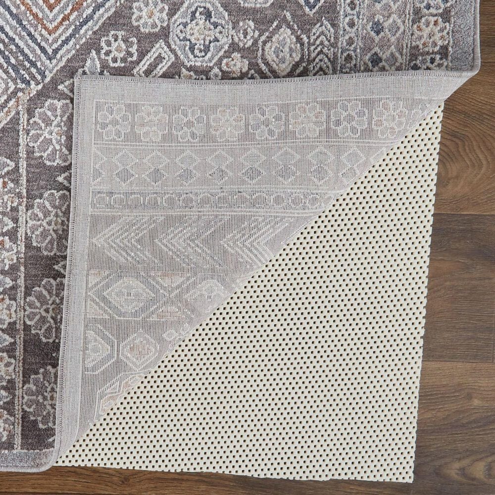 Feizy Francisco 5&#39; x 8&#39; Ivory and Charcoal Area Rug, , large